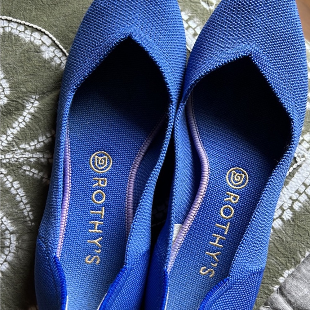 Rothy’s the Point, Size 10, Cornflower Blue